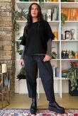 Clemmie Box Knit Black